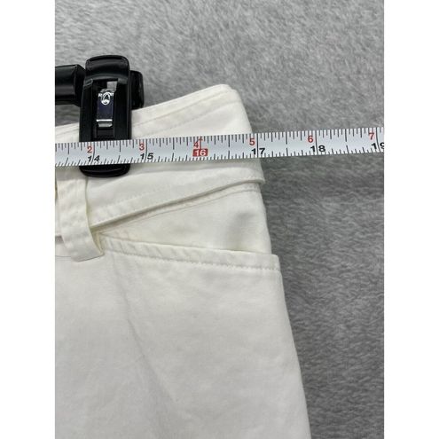 Capri Pants Solid White