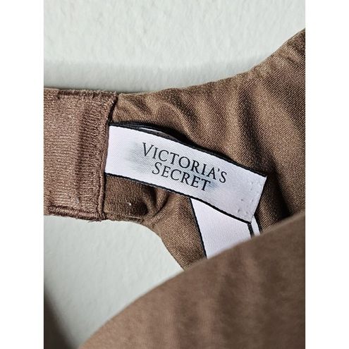 Victoria's Secret Body By Victoria Lined Perfect Coverage Bra 34DD Brown  Size undefined - $20 - From Jessica