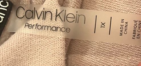 Calvin Klein Performance Womens Size 1X Pink Hooded Sweatshirt - $21 - From  Jeffrey