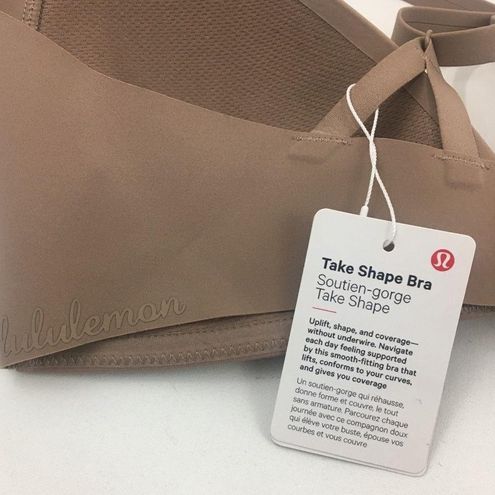 Lululemon Soft Sand Take Shape Bra 32C Size undefined - $41 New With Tags -  From Beadsatbp