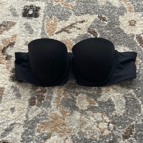 Aerie Real Sunnie Strapless Lightly Lined Bra Black Size undefined - $19 -  From Emily