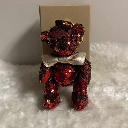 Burberry Thomas Check Bear Bag Charm