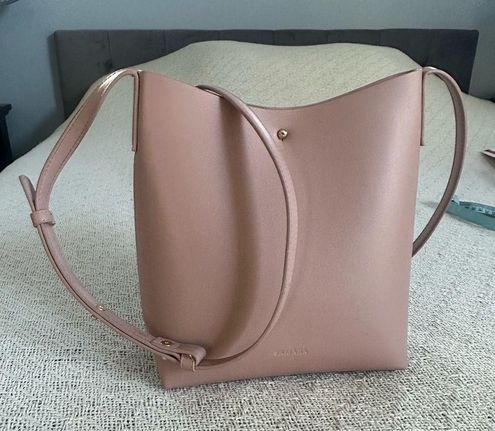 SAMARA Shoulder Bag Crossbody Peony Pink Adjustable Strap Vegan ~ MEDIUM ~  NEW
