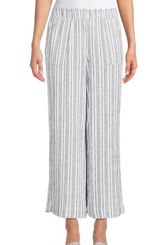 Time and Tru Wide Linen Pants for Women