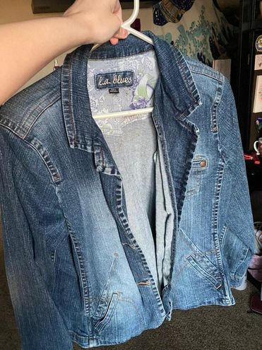la blues jean jacket