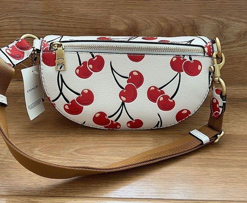 Coach Cherry Print  Coach Bethany Belt Bag with Cherry Print