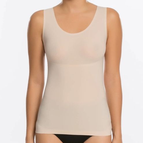 Spanx Women's Thinstincts Tank Base Layer 3X Blush Pink Nude