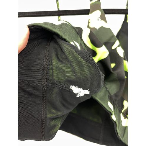 Free People FP Movement Small Sports Bra Brami Tide Is High Neon Camo  Racerback - $25 - From Lexi