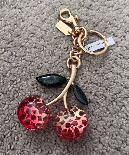 COACH®: Cherry Bag Charm