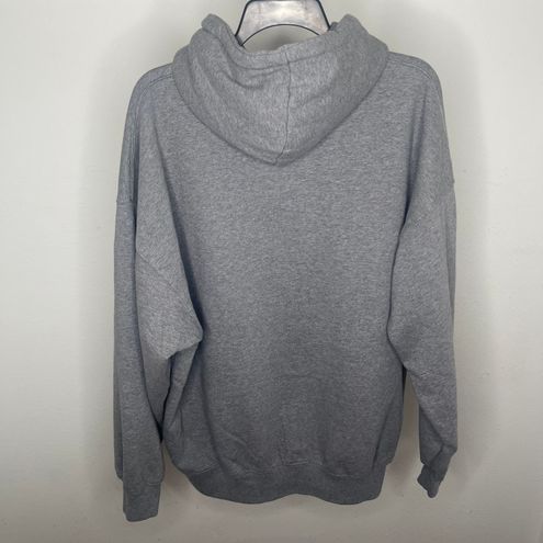 Brandy Melville New York Oversized Hoodie Gray - $38 (15% Off