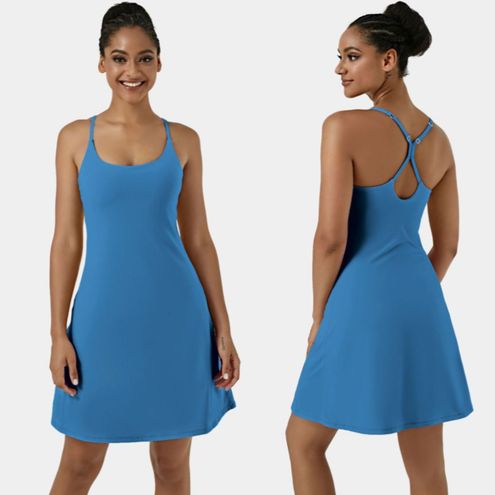 Halara Euphoria Air-Longer Dress & Adjustable Straps in Vallarta