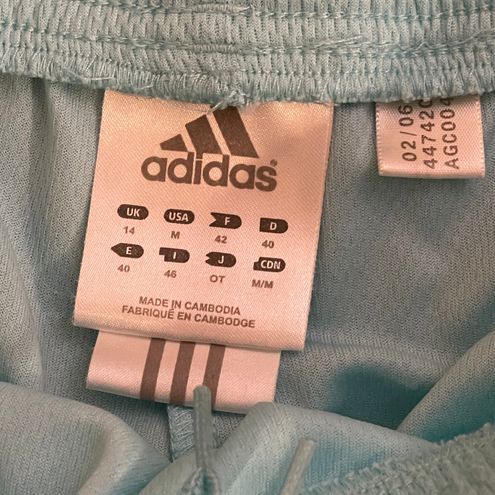 Adidas Mint Green Cropped Capri Track Pants Size Medium - $25 - From  Michelle