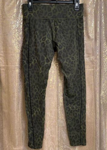 Victoria's Secret Pink Ultimate Women's Medium Animal Print Green Black  Leggings - $35 - From Jessica