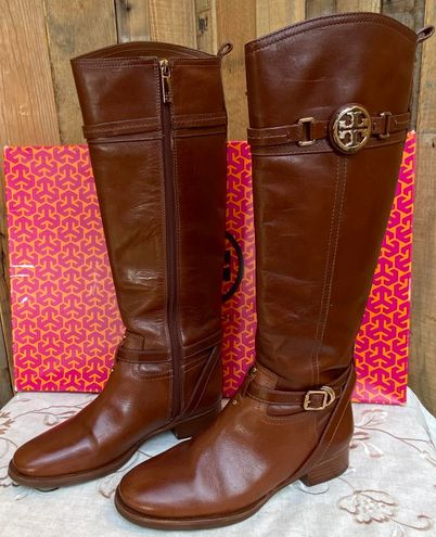 Tory Burch Calista Knee High Boots 8 Brown - $180 (63% Off Retail) - From  Alessandra