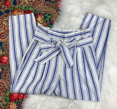 Boden St Ives Paperbag Pants  Paperbag pants, Blue trousers