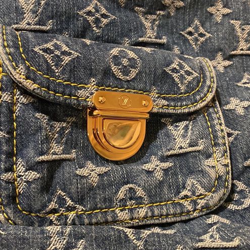 Louis Vuitton Baggy GM Monogram Denim M95048 - $2334 - From