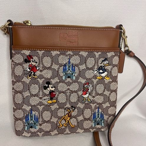 Mickey Mouse and Friends Kitt Messenger Crossbody Bag by COACH