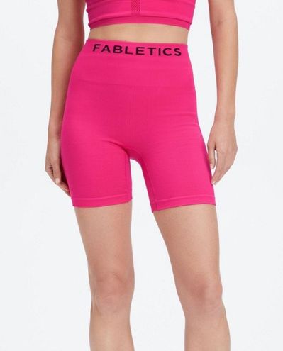 Fabletics NWT Sync Seamless High-Waisted 6'' Short Pink Size XS - $35 New  With Tags - From Marie