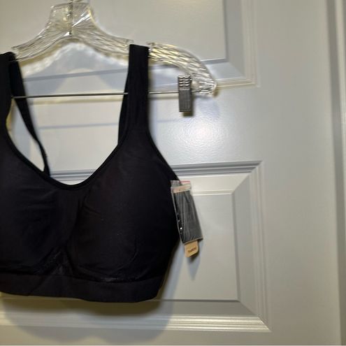 NWT Truekind Black Daily Comfort Wirefree Shaper Bra 2XL Size 2X