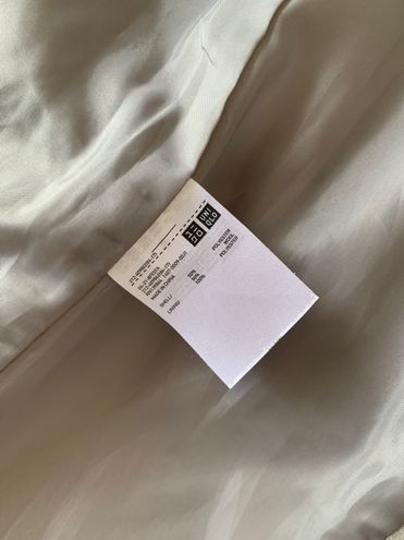 Uniqlo Double Breasted Oversized Lightweight Wool Blend Tailored