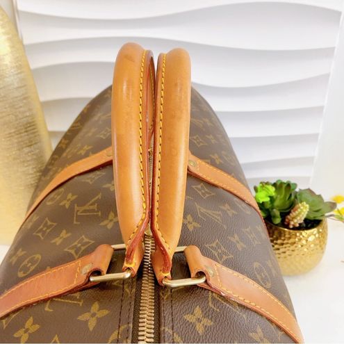 Louis Vuitton AUTHENTIC ❤️ Louie Vuitton Keepall 55 Bandouliere W/ Strap  Monogram - $840 - From Uta