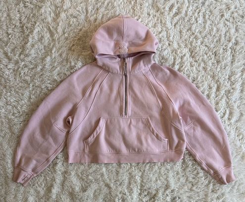 Lululemon Scuba Oversized Half-Zip Hoodie Strawberry Milkshake M/L Pink  Size M - $135 - From Julie