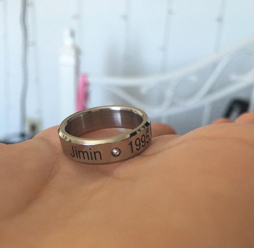 Ring Stainless Steel Finger Rings Bangtan Boys V Jung Kook Jimin RM Suga  Jewelry Rings Accessories For Men Women Female From 50,45 € | DHgate