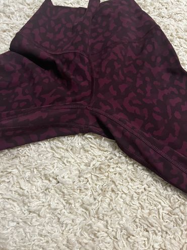 Lululemon Align 25” Leggings Size 2 Formation Camo Dark Adobe Red - $71 -  From Ava