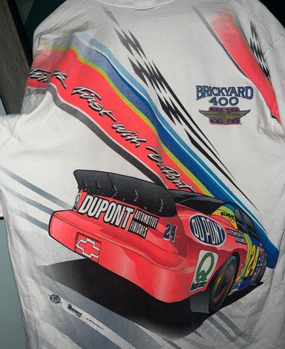 Chase Authentics Jeff Gordon nascar brickyard 400 1996 AOP tshirt