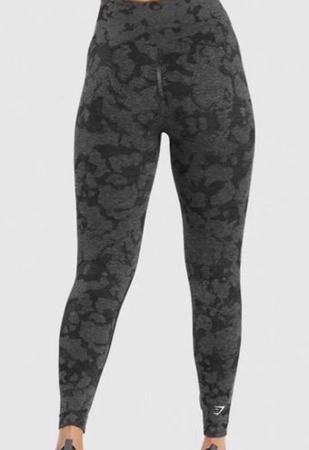 Gymshark Adapt Camo Seamless Legging Black Size L - $40 - From Mikayla