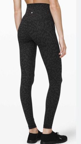 Lululemon Align Leggings, Black Cheetah Print Size 10 - $32 (67% Off  Retail) - From Campbell