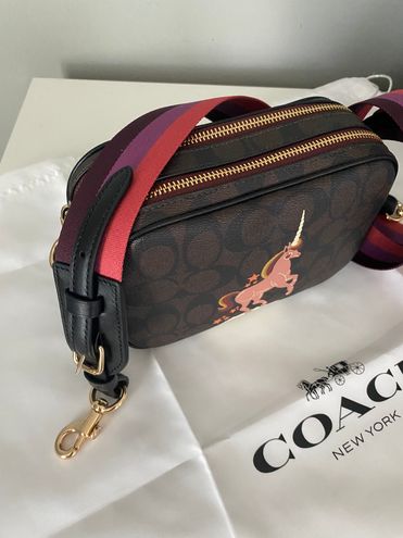 Coach Jes Crossbody 20 In Signature Canvas With Unicorn - $175 - From Cely