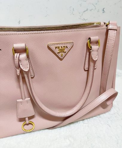 Prada Galleria Saffiano ORCHIDEA (Dusty Pink) Large Leather Double Zip Tote