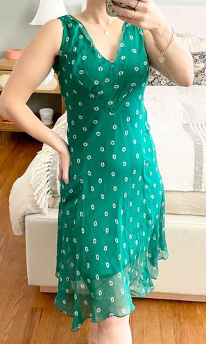 Diane Von Furstenberg Dita Silk Georgette Midi Dress in Floating