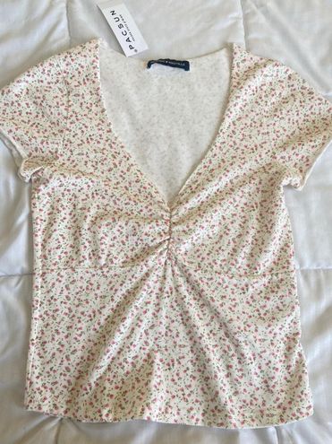 Brandy Melville Floral Gina Top 40 From Destenny