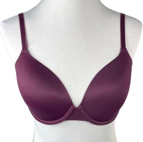 PINK - Victoria's Secret Wear Everywhere TShirt Lightly Lined Bra Plum  Purple 34D Size undefined - $18 - From Shop