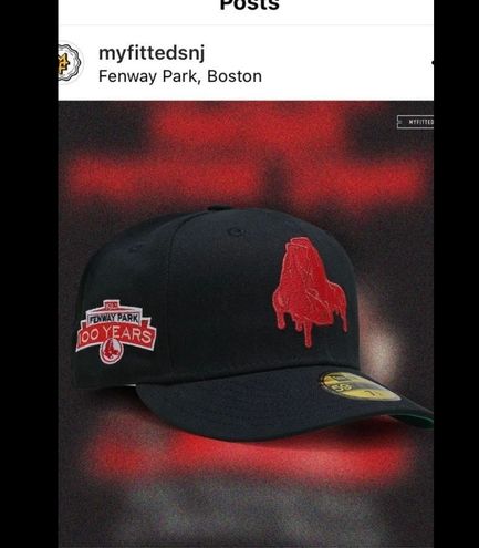 Infrared Boston Red Sox “High Voltage” Hatclub New Era Exclusive Size 7 1/8