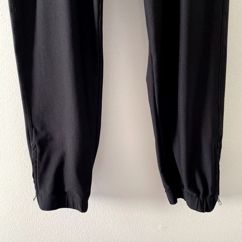 Lorna Jane Pants Womens Medium Black Joggers Athleisure Drawstring Pleated  - $35 - From Kristen