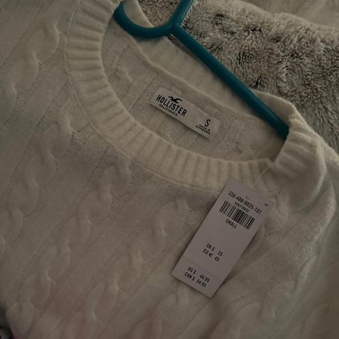 Hollister White Big Comfy Sweater - $30 New With Tags - From Lilly