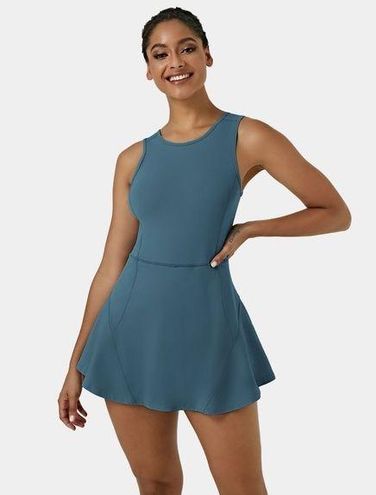 Halara NWT Backless 2-in-1 Pocket Mini Flare Golf Active Dress in