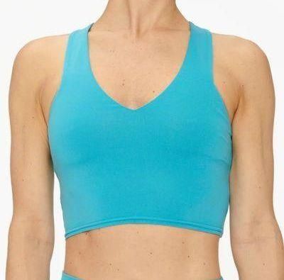 Alo Yoga Airbrush Real Bra Tank Blue Splash XS - $65 - From Julie