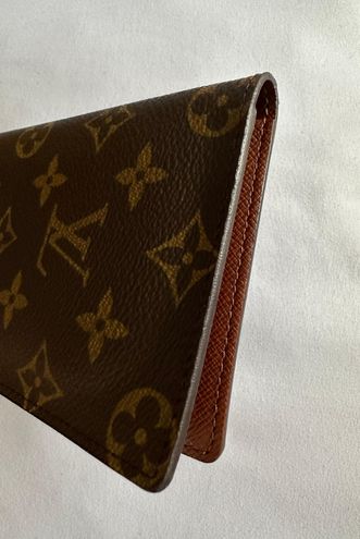 Louis Vuitton Monogram Porte Valeurs Checkbook Wallet