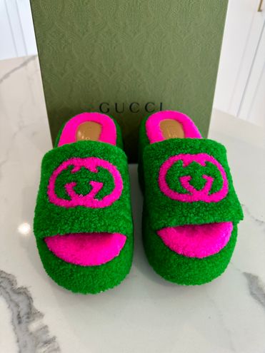 𝑙𝑖𝑦𝑎ℎ𝑑𝑎𝑏𝑟𝑎𝑡✨  Girly shoes, Gucci platform sandals, Fashion  slippers