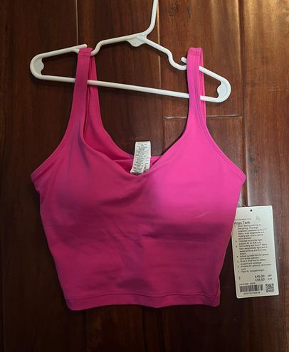 Lululemon align tank hot pink