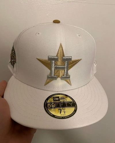 New Era All the right houston Astros Travis Scott pack size 7 1/2 brand new  very rare sold out White - $120 New With Tags - From A