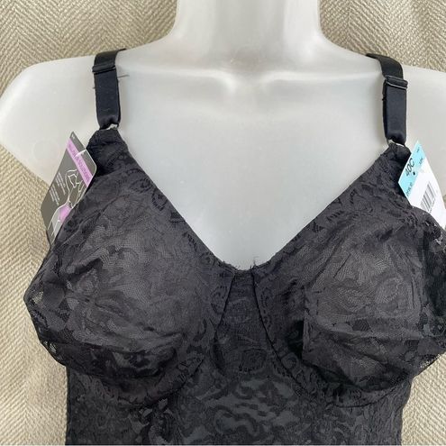 NWT Bali Lace N Smooth Firm-Control Body Shaper 40C Black