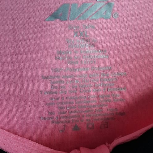 Avia pink athletic light jacket/shirt Size XXL - $25 - From Carrie