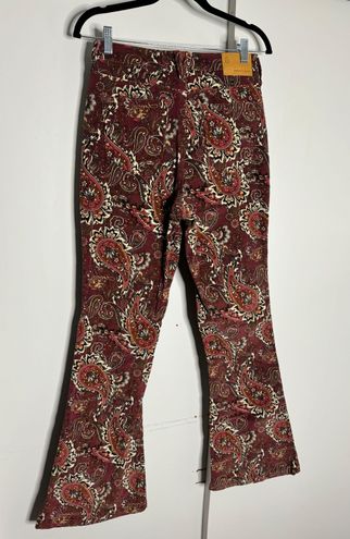 Sterling & Stitch Paisley Flare Pants Size 28 - $21 - From Mia