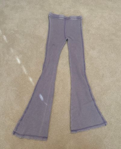 Wild Fable Ribbed Flare Pants Purple Size XS - $11 - From Renee