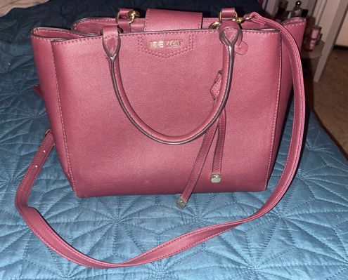 Beautiful Nine West Red Leather Shoulder Bag